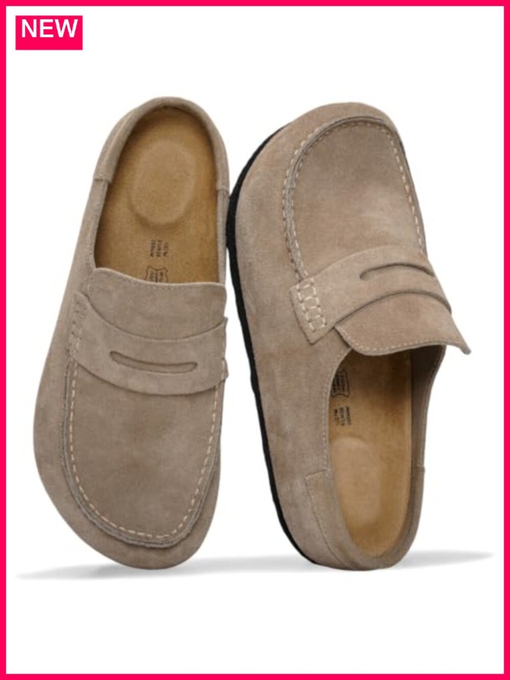 Genuine Leather Mocc Women - Fall Mules Non-Slip - Picture 1 of 6
